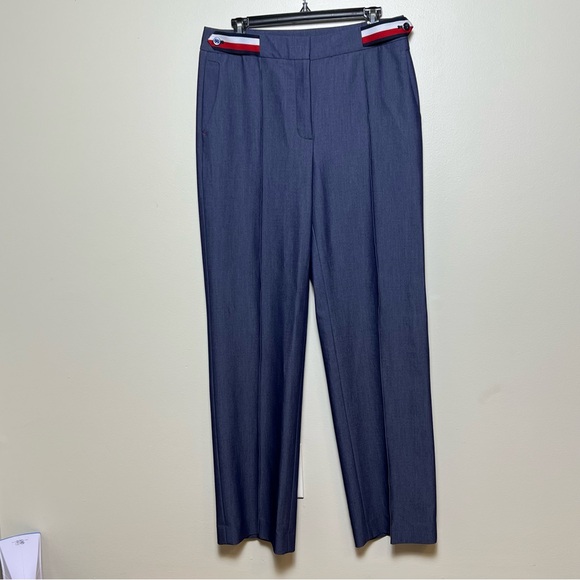Tommy Hilfiger Dark Indigo Wide-Leg Pants - Size 8 - Picture 4 of 11